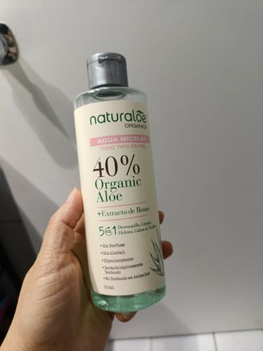 Customer photo review of Agua Micelar 5 en 1 250ml