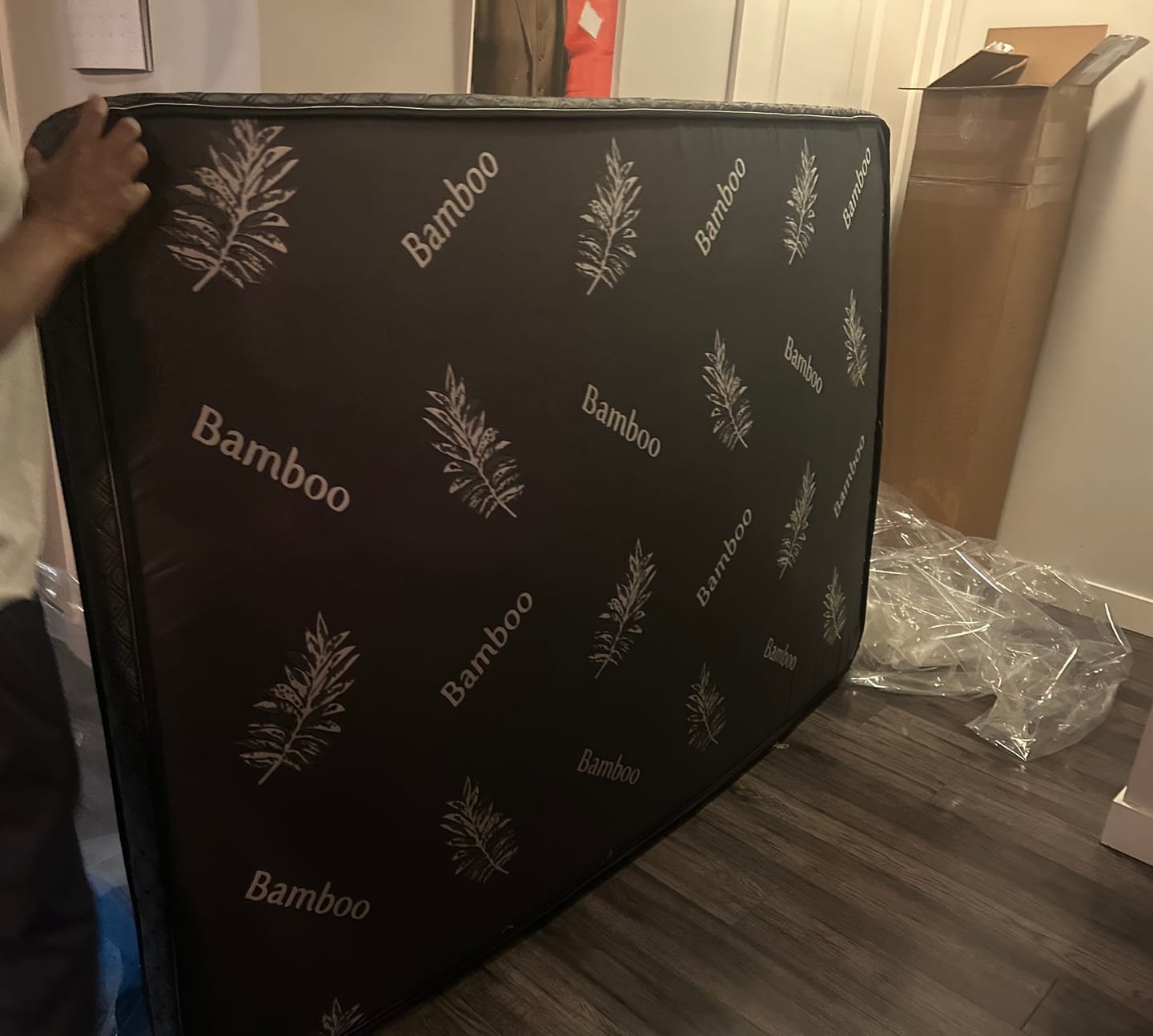 Customer photo review of Full XL / Double XL Brandon Suite - 5.5" Quilted Orthopedic Foam Mattress