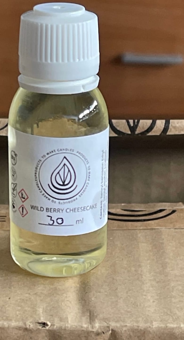 Customer photo review of Fragancia WILD BERRY CHEESCAKE