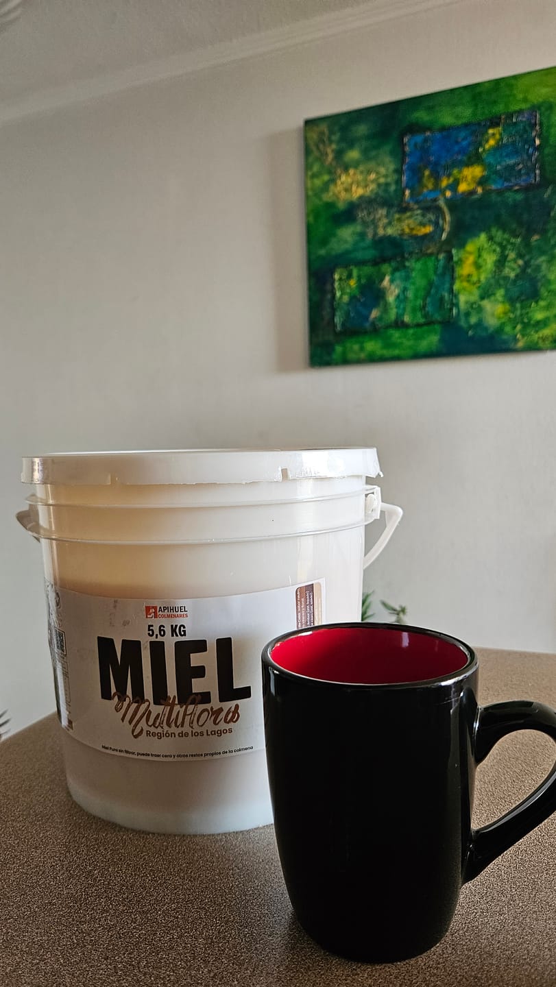 Customer photo review of Balde Miel Multiflora de La Región de Los Lagos 5,6 kilos