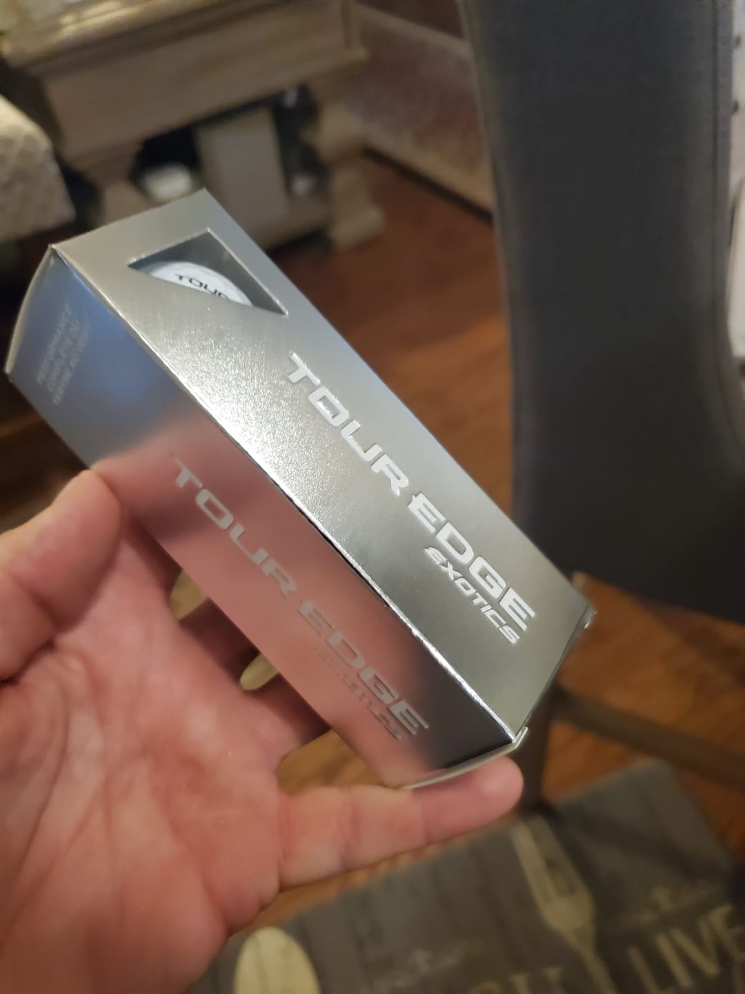 Customer photo review of Exotics Golf Balls