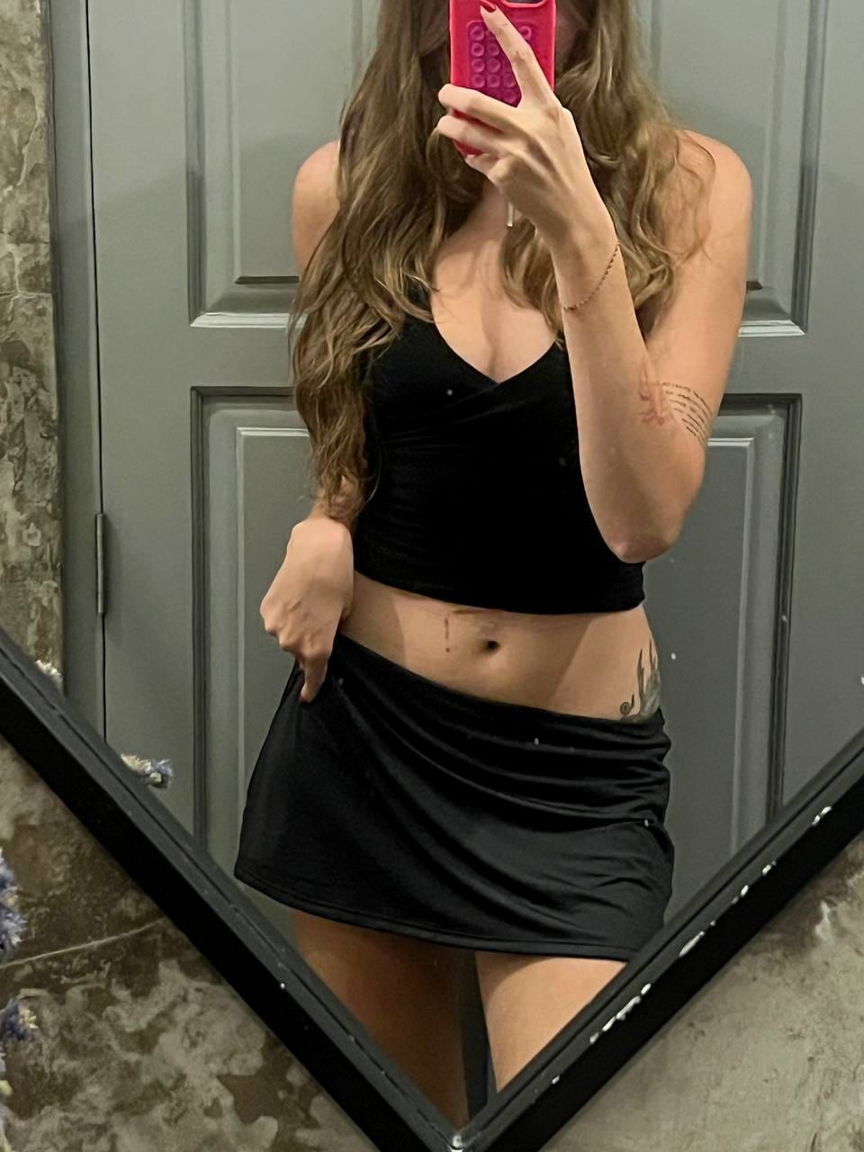 Customer photo review of Micro Skort - Black