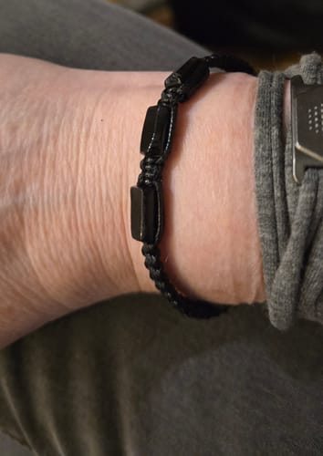 Customer photo review of Turmalin Armband - Unbearbeitet