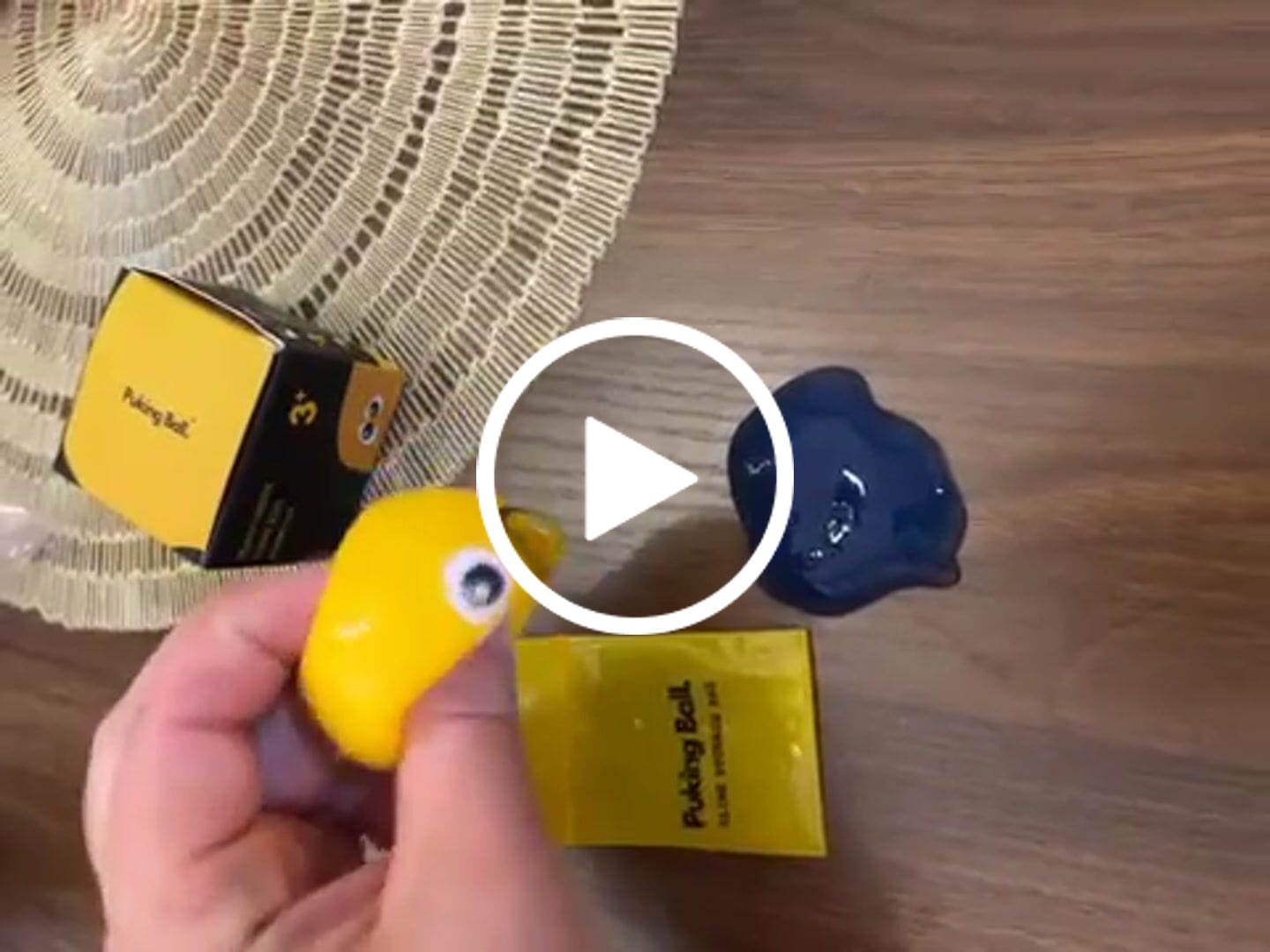 Customer video review of Puking Ball®