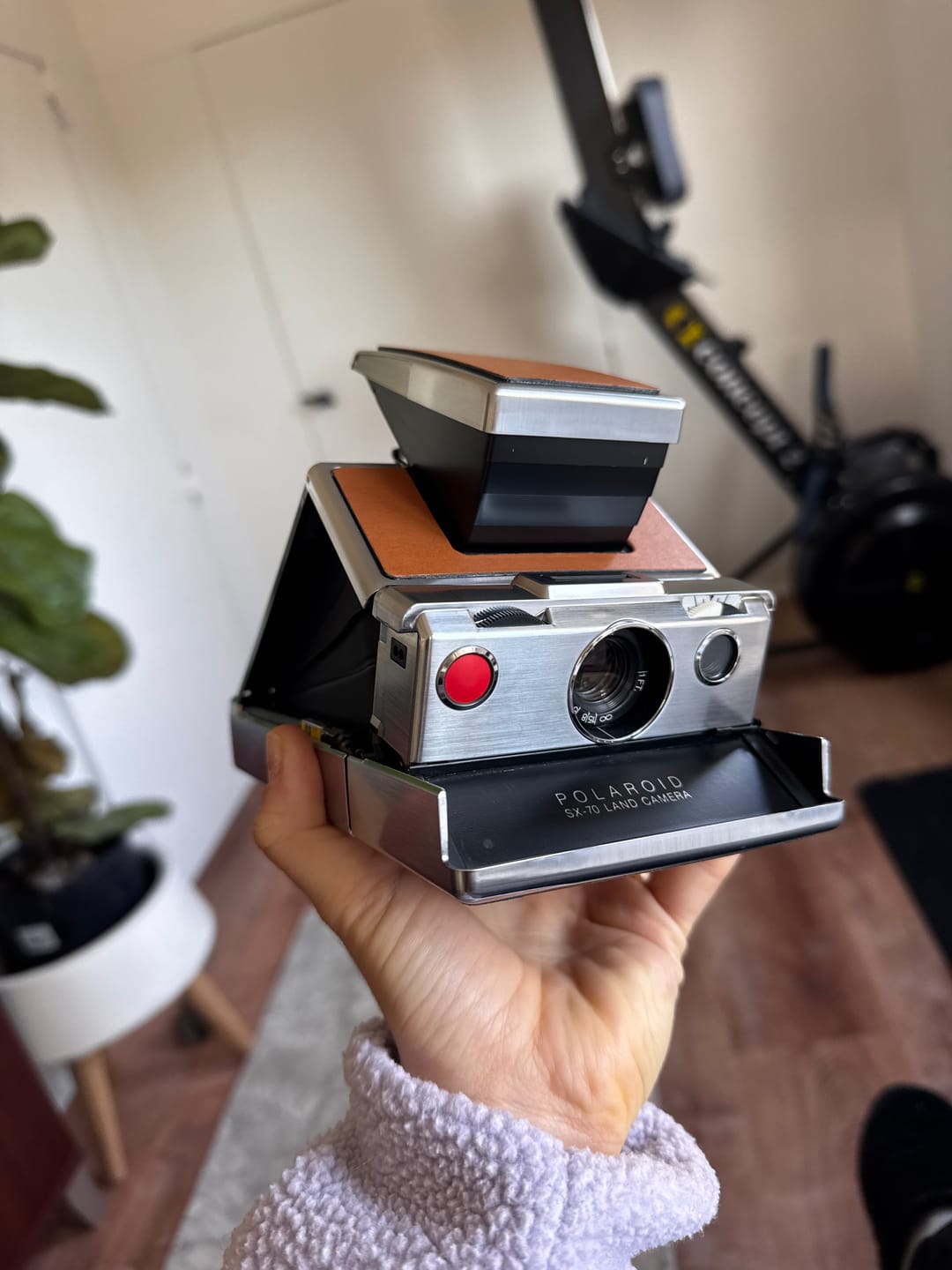 Customer photo review of Polaroid SX-70 to 600 Film Conversion with Repair Service (Non-Autofocus Models)