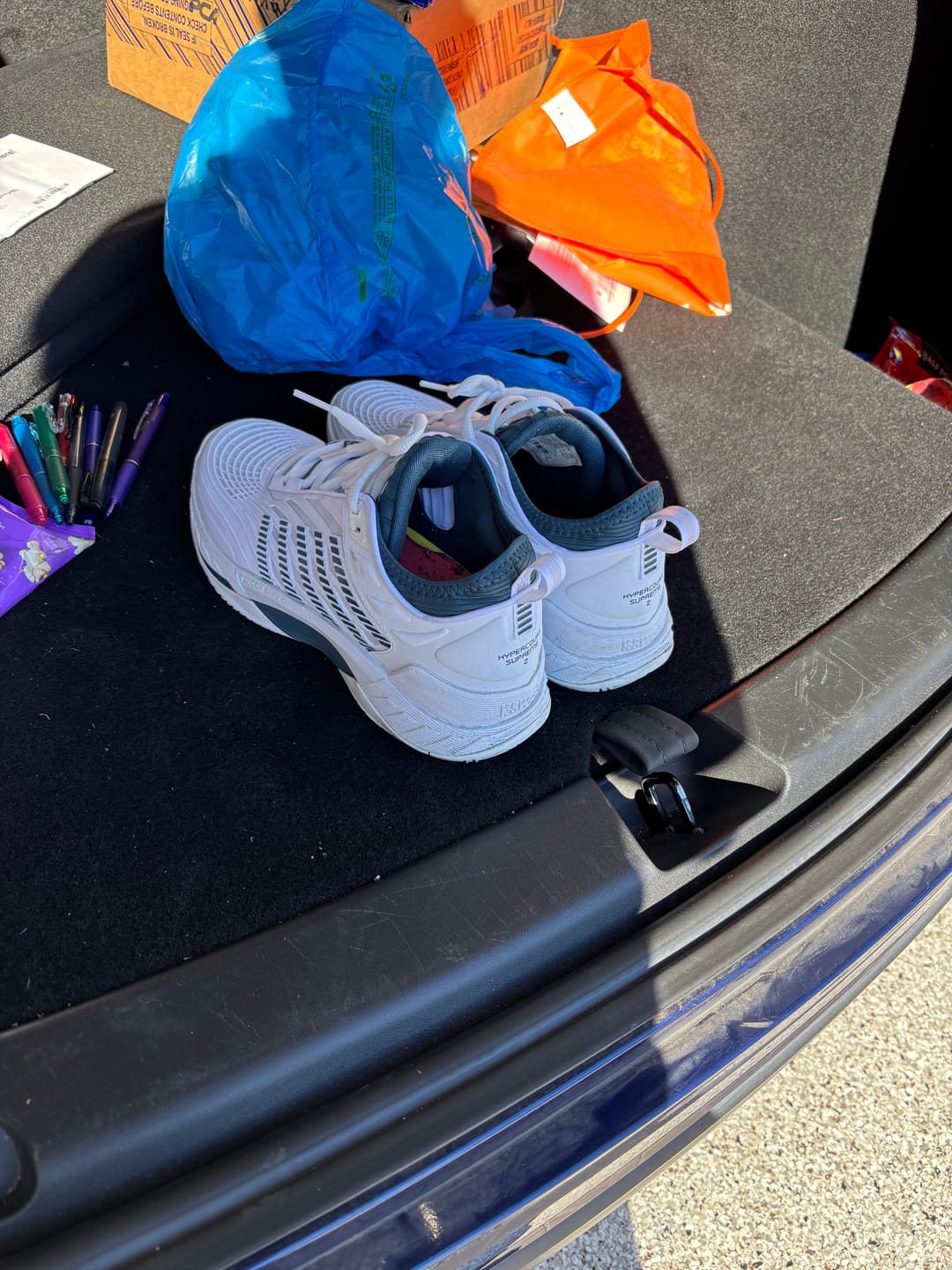 Customer photo review of 09071-135-M | HYPERCOURT SUPREME 2 | WHITE/STARGAZER