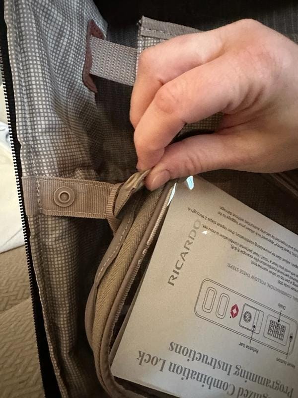 Customer photo review of Montecito 3.0 Softside Carry-On Expandable Spinner