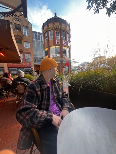 Customer photo review of LOGO FISHERMAN BEANIE.