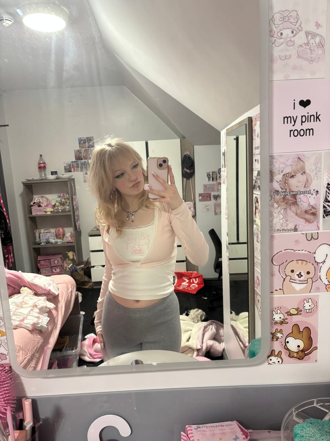 Customer photo review of Ballerina Bliss Wrap Cardigan (Pink)