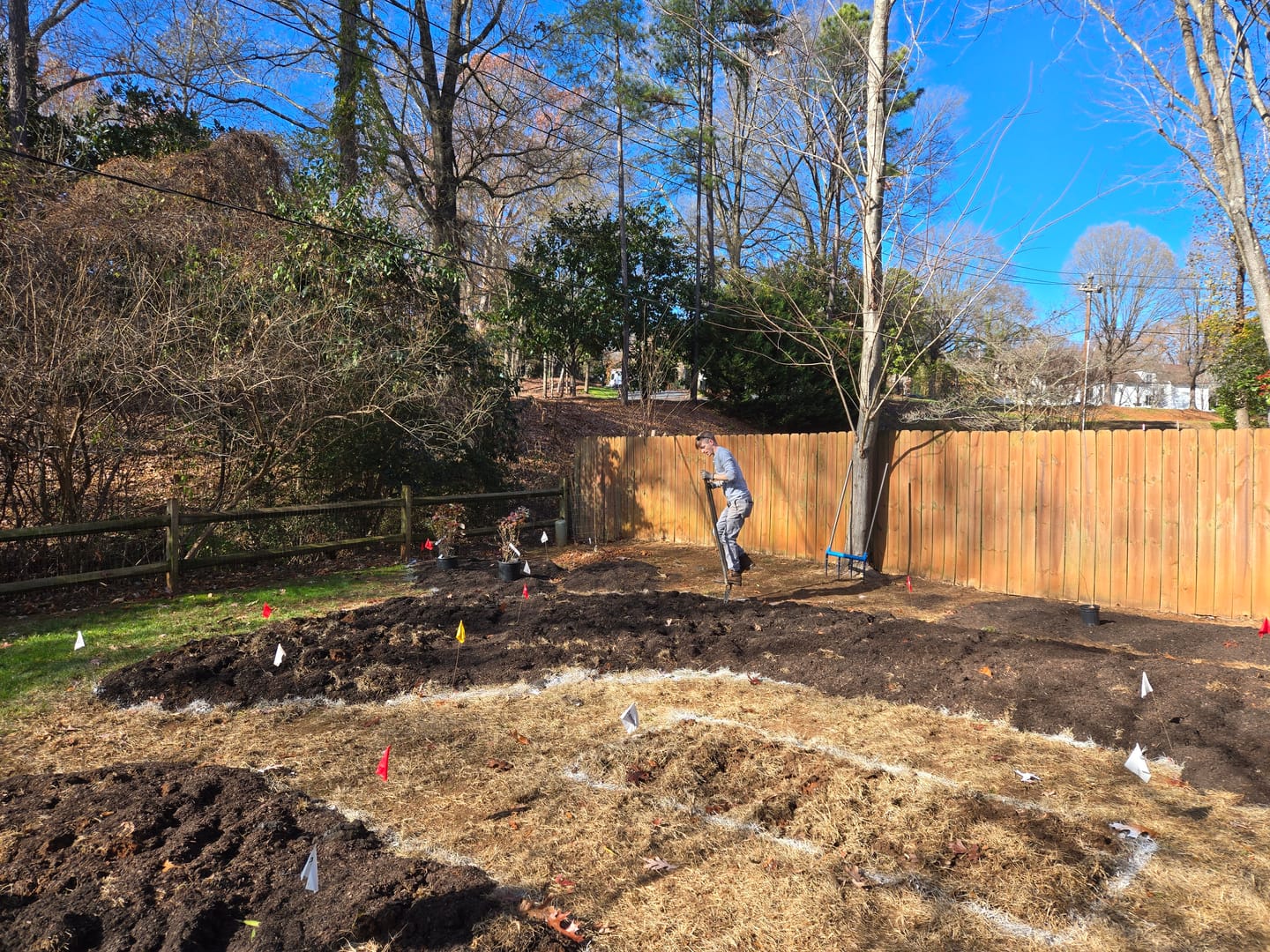 Customer photo review of All-Day Treadlite Broadfork | 20" wide | 4 tines