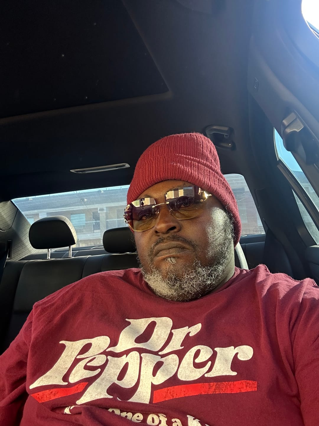 Customer photo review of Big C wire sunglasses