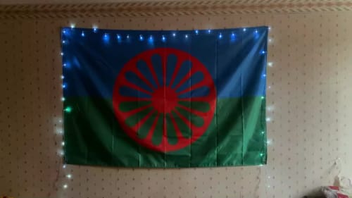 Customer photo review of Drapeau Gitan Officiel