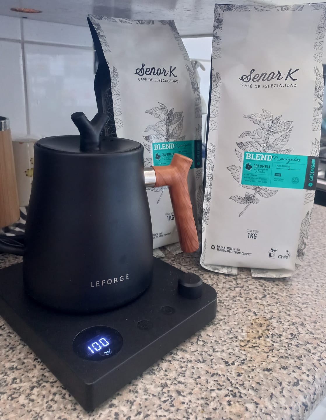 Customer photo review of Colombia | Blend Manizales Bolsa 1KG |GRANO ENTERO