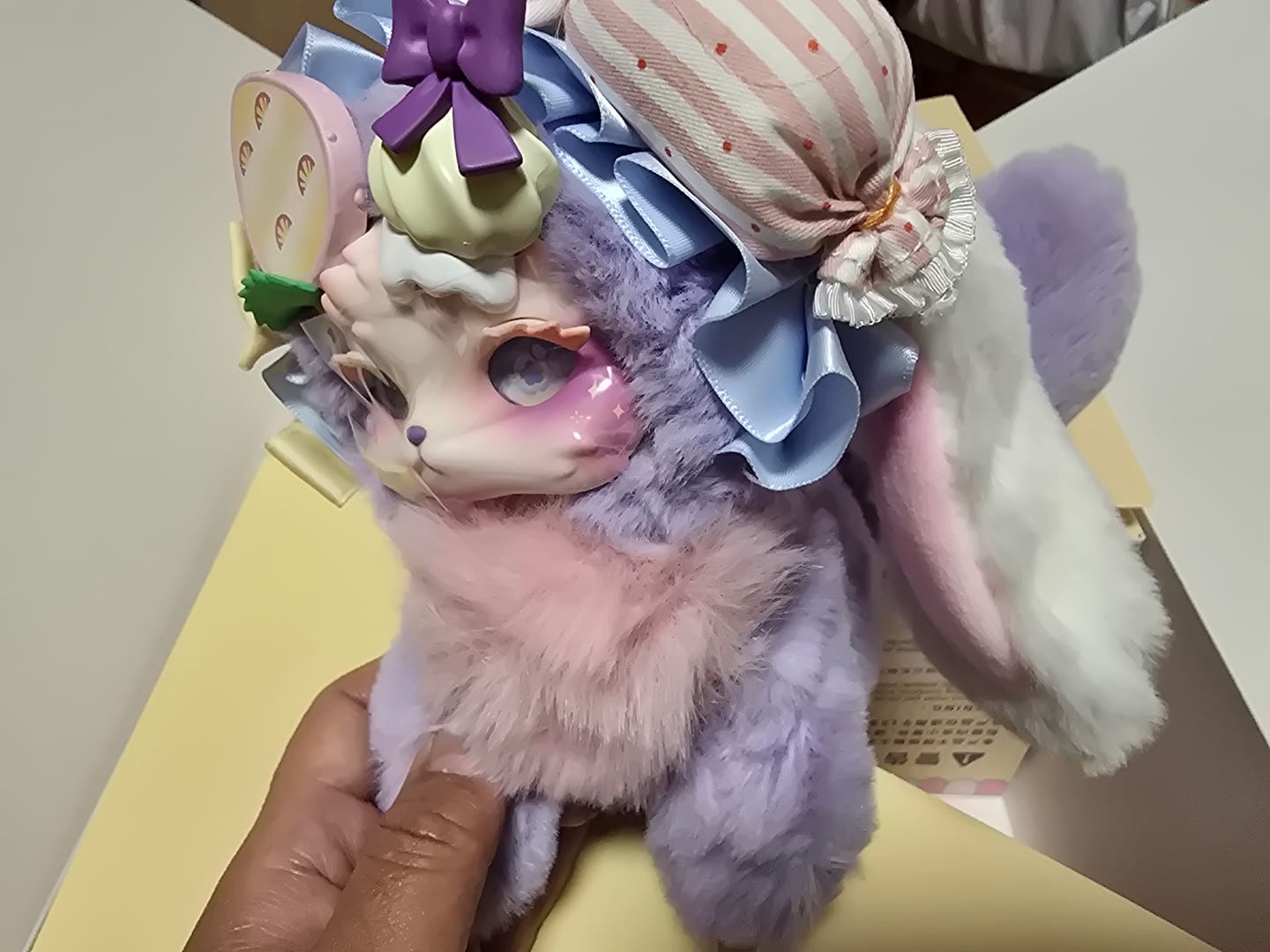 Customer photo review of Tutulong Third Generation Fantasy Biology Colorful Crystal Series Plush Blind Box
