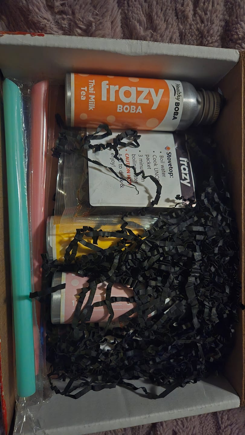 Customer photo review of Healthy Boba Sample Pack