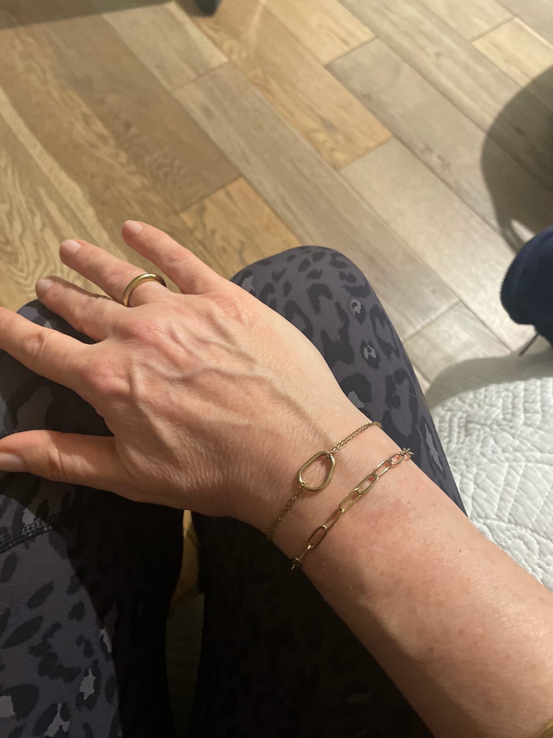 Customer photo review of Paperclip Bracelet