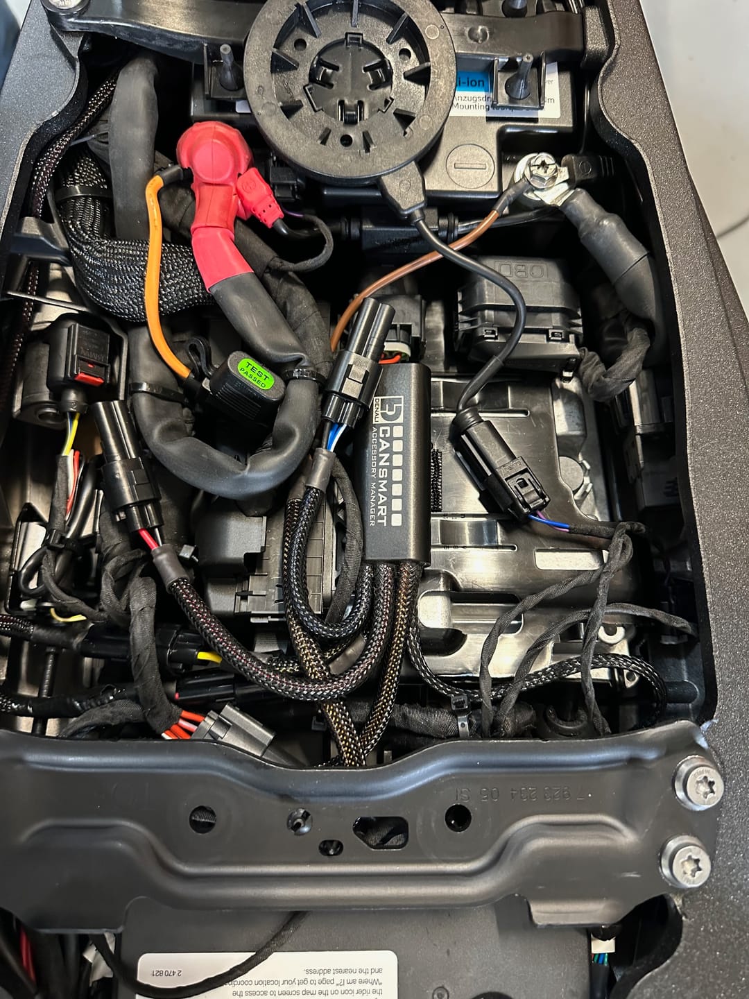 Customer photo review of DENALI GEN II CANsmart Controller for BMW R1300GS and R1300GS Adventure, '24-25