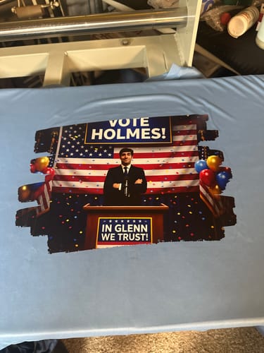 Customer photo review of DTF Transfers Gangsheet Builder