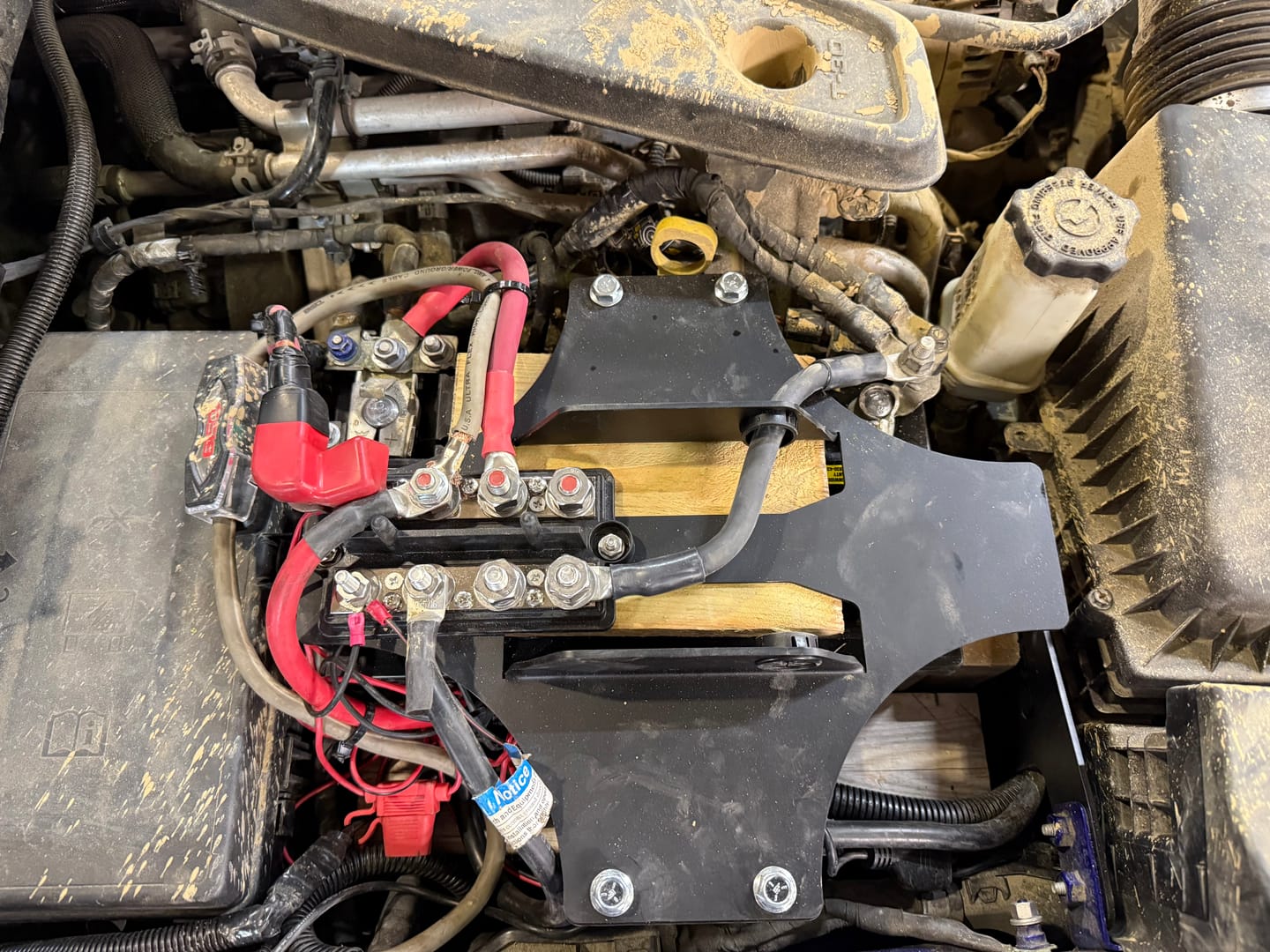 Customer photo review of 2018+ Jeep JL / JT Stock Battery Replacement Kit