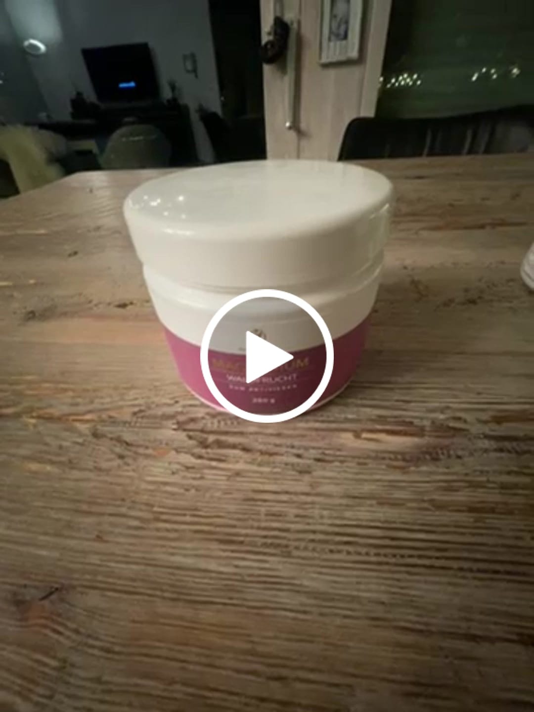 Customer video review of Ionisches Magnesium **Pfirsich-Aprikose** 250g Dose