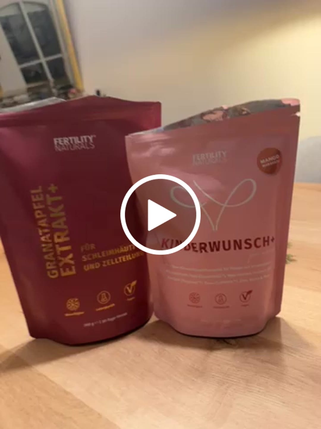 Customer video review of Kinderwunsch+