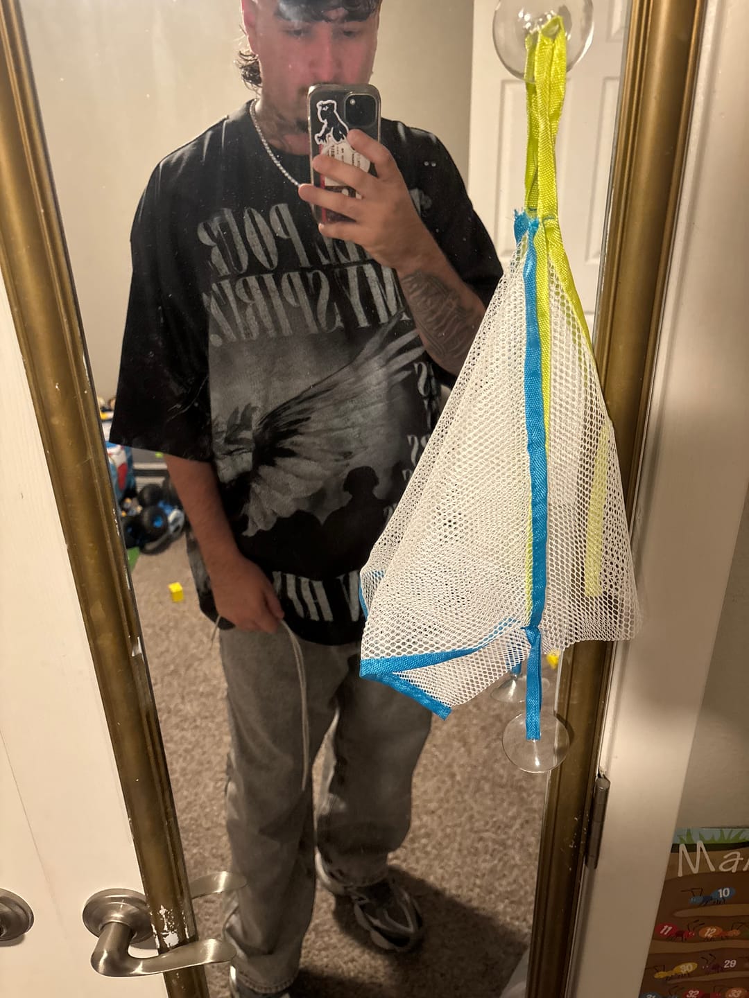 Customer photo review of [PRE-ORDER - SHIPS December 10TH] Holy Spirit [Dove] Wrap-Around Graphic Tee (Oversized Fit)