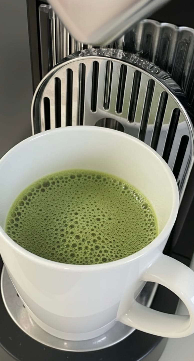Customer photo review of CAPSULES DE MATCHA CÉRÉMONIE ORGANIQUE