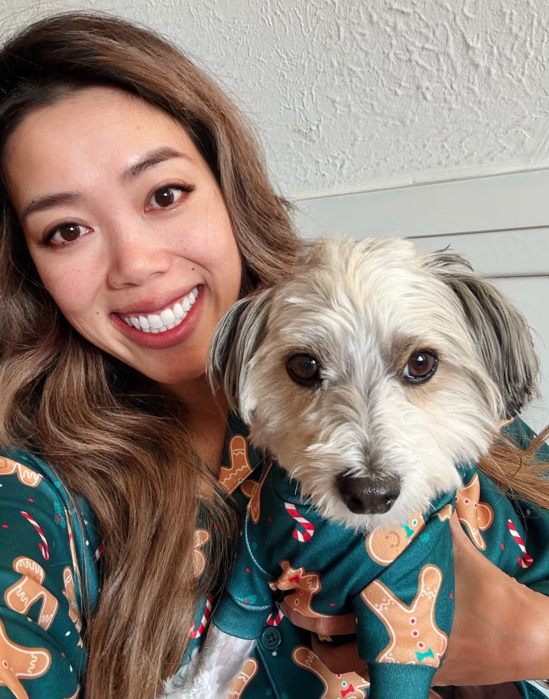 Customer photo review of Christmas Pajama Pants - Gingerbread Man