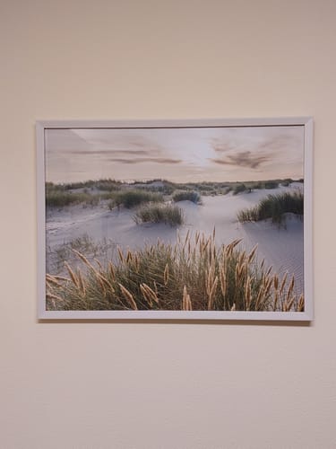 Customer photo review of Poster | Strand mit Sanddünen | Querformat