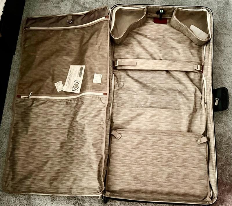 Customer photo review of Montecito 3.0 Softside Rolling Garment Bag