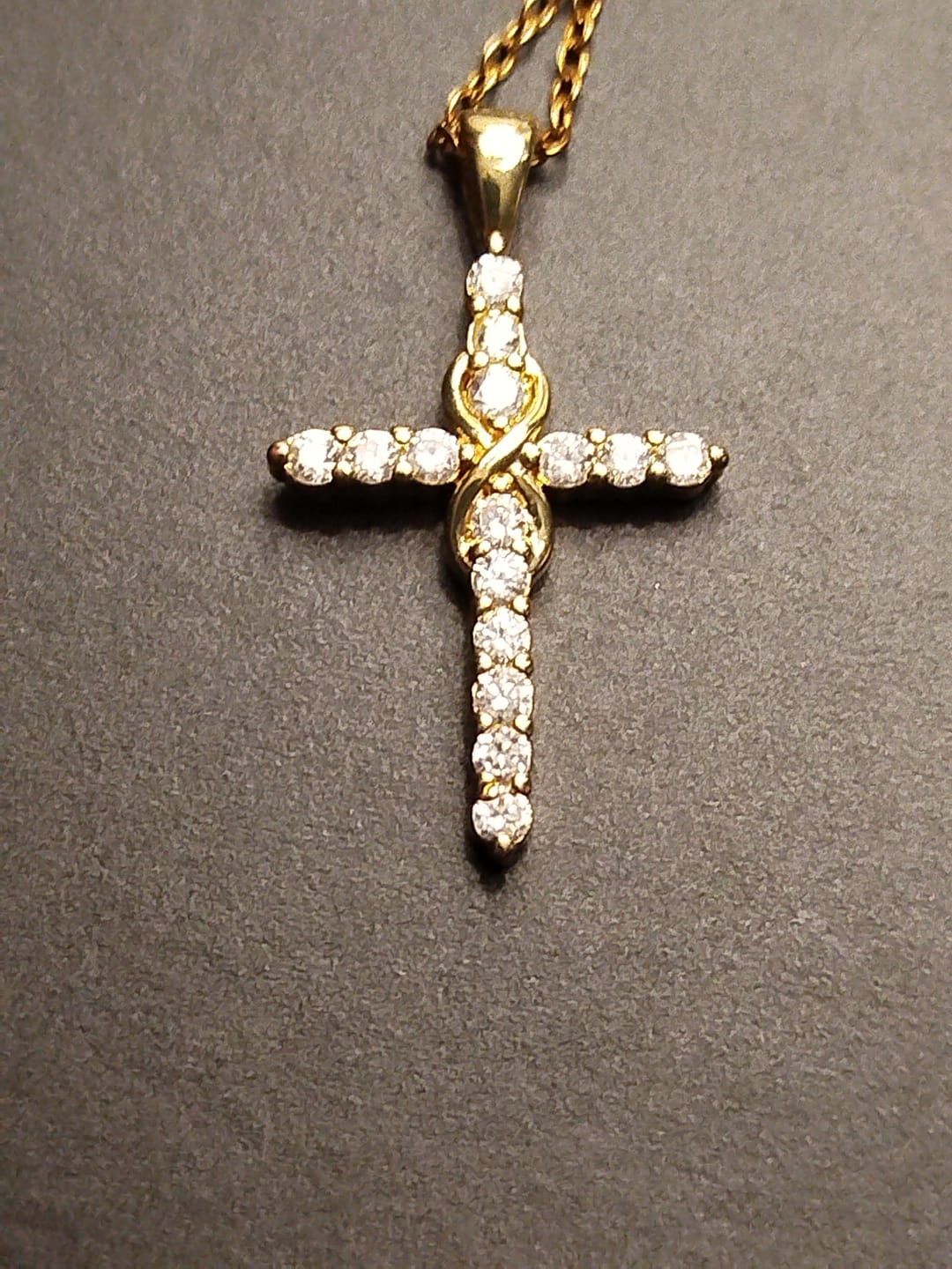 Customer photo review of Collier Croix Fusion