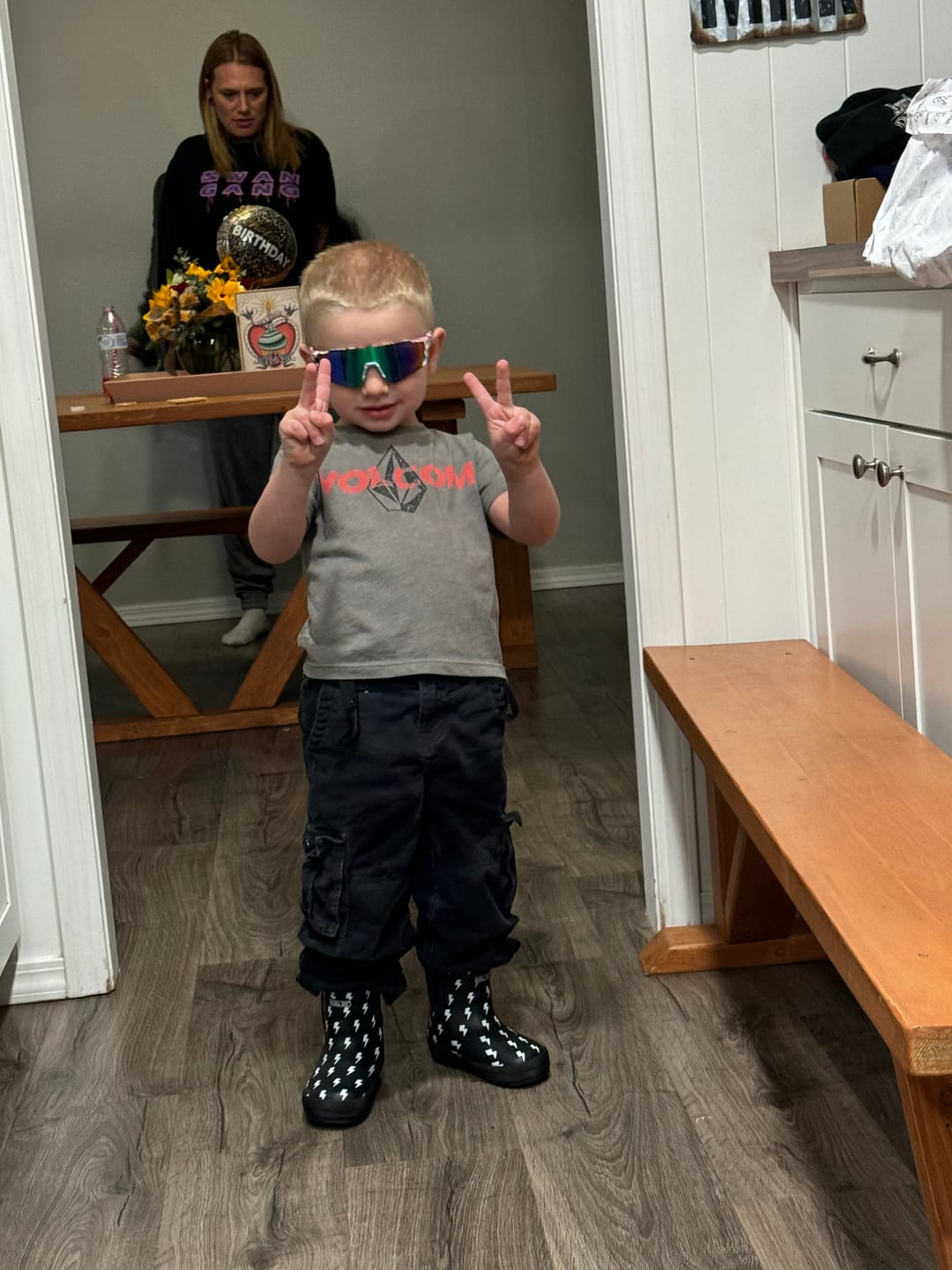 Customer photo review of Classic Midi Rain Boot in Jagger