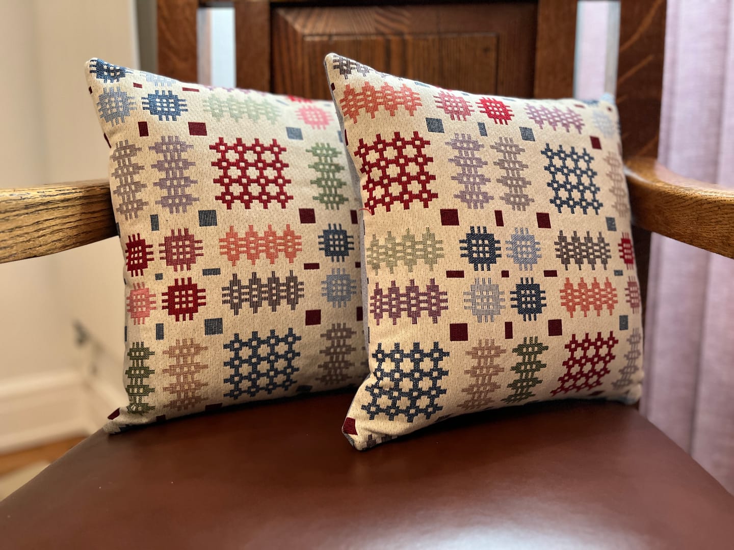 Customer photo review of Welsh Blanket Tapestry Fabric