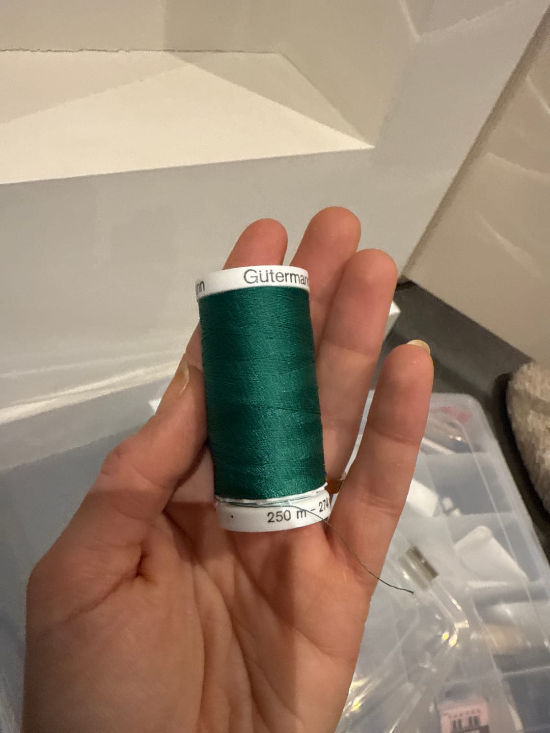 Customer photo review of Gutermann Sew-all Thread 250m
