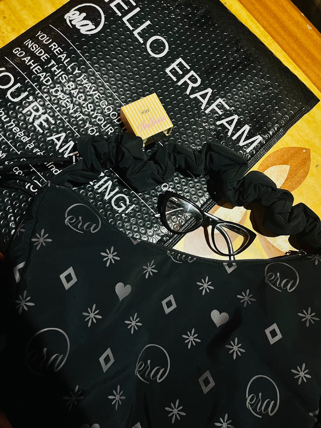 Customer photo review of Gold Thando Luxe Studs