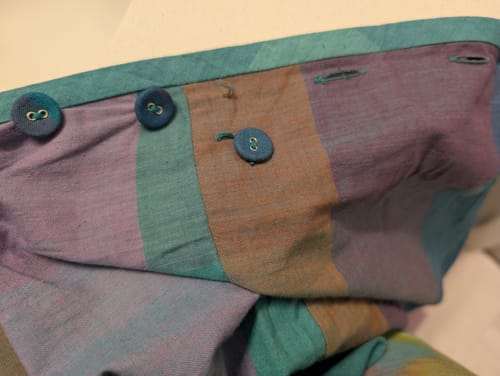 Customer photo review of FRIDA PANTS | AURA CHEX