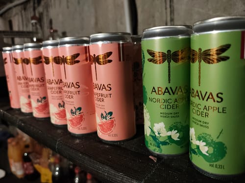 Customer photo review of Latvijas Klasiskais ābolu sidrs, alc. 6%