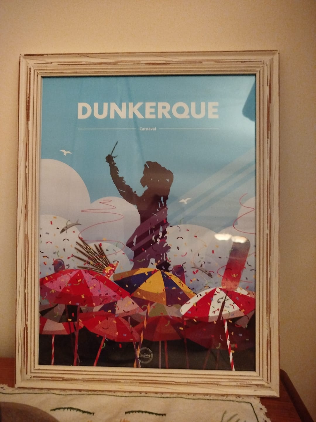 Customer photo review of AFFICHE DUNKERQUE - LE CARNAVAL