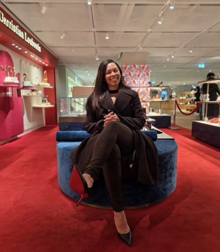 Customer photo review of Renew & Revive Peptide Lip Tint.