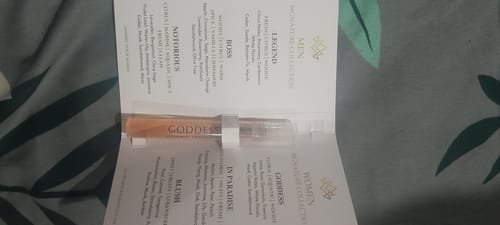 Customer photo review of 🎁 5ml Fragrances (100% off)