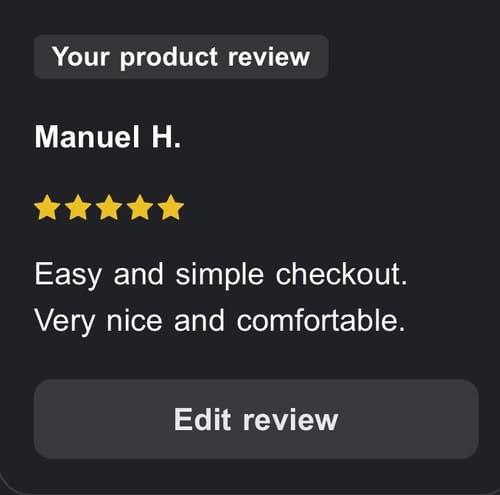 Customer photo review of ($25) QUICK ENTRY