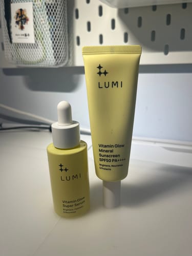 Customer photo review of Vitamin Glow Super Serum