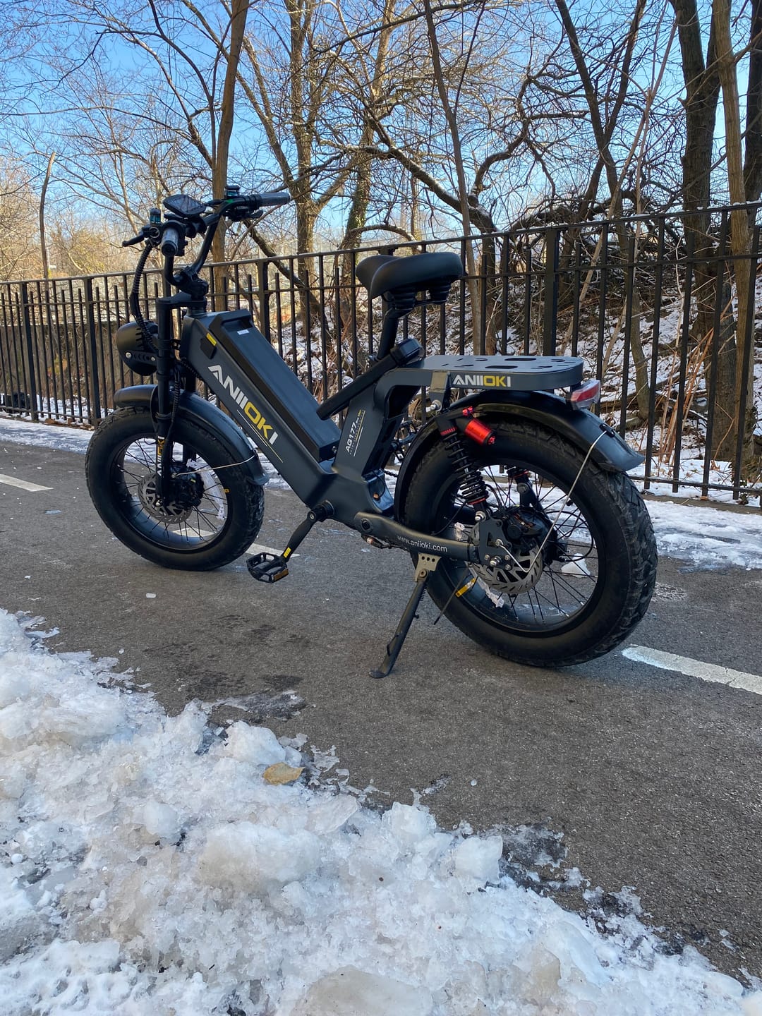 Customer photo review of 2025 Version AQ177 Pro Max 52V Dual Motor Ebike