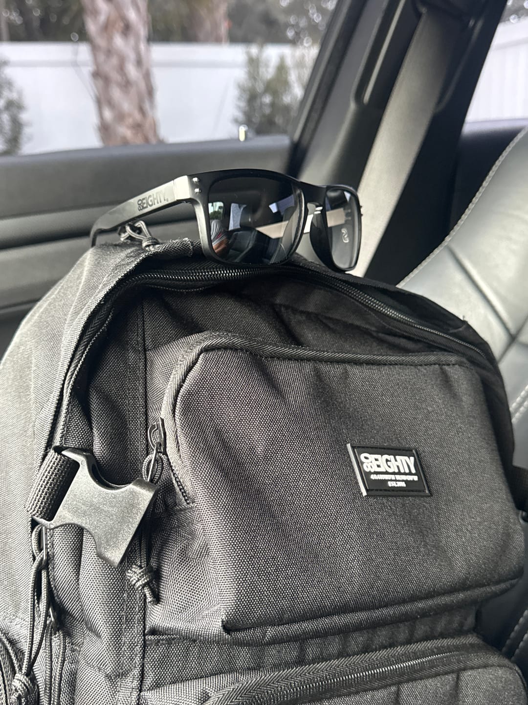 Customer photo review of 80Eighty® Polarized Sunglasses - Black Chrome