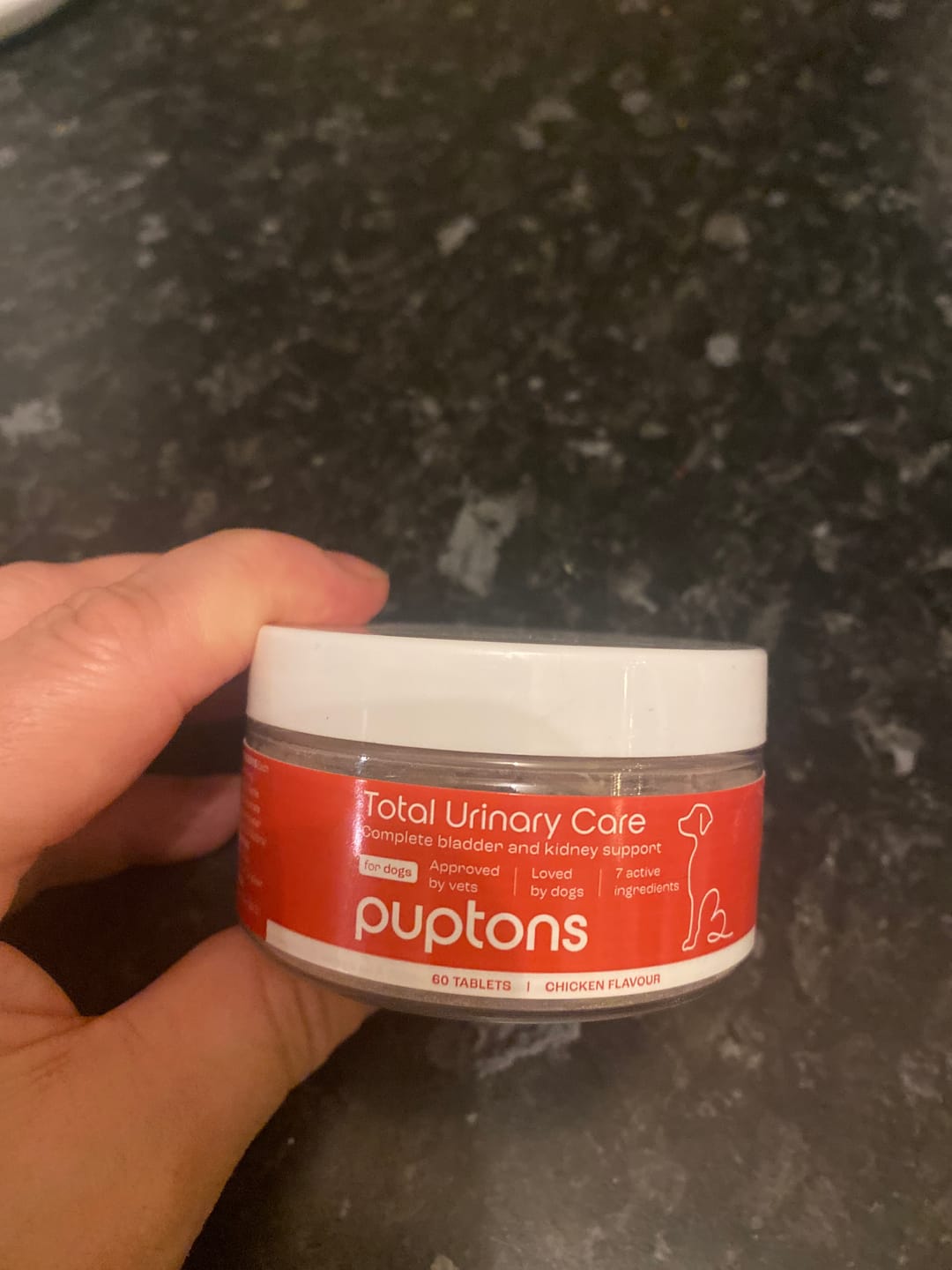 Customer photo review of Total Urinary Care Supplement For Dogs