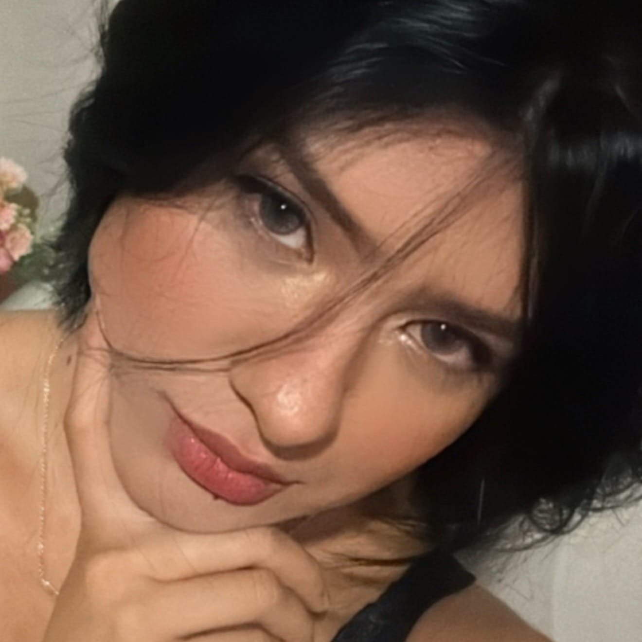 Customer photo review of Hinata Fresh Hazel Brown Prescription Colored Contact Lenses