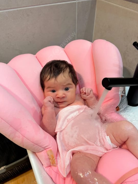 Customer photo review of Bleue Bebe's Sink Bather