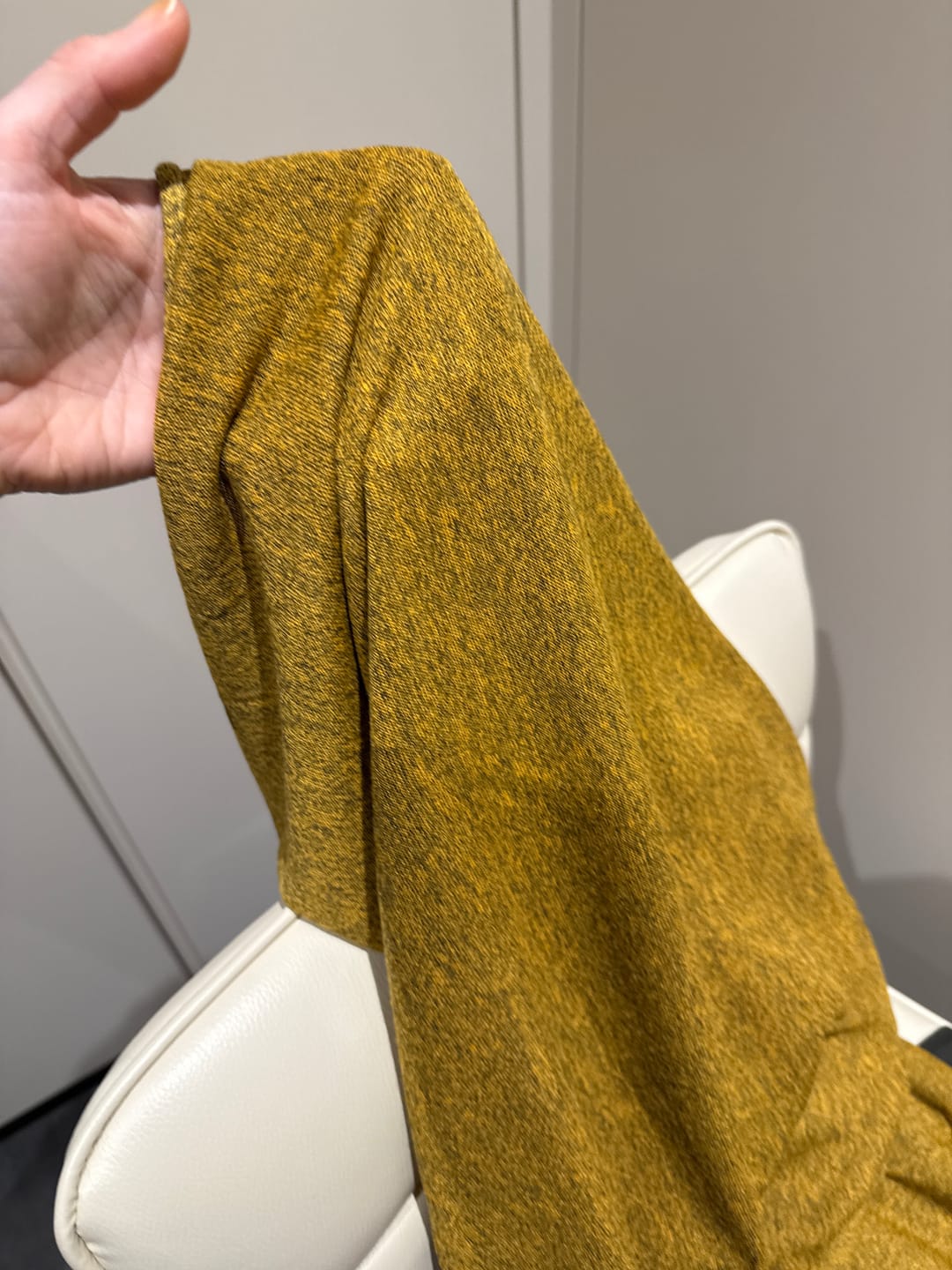 Customer photo review of Melange Knit Fabric