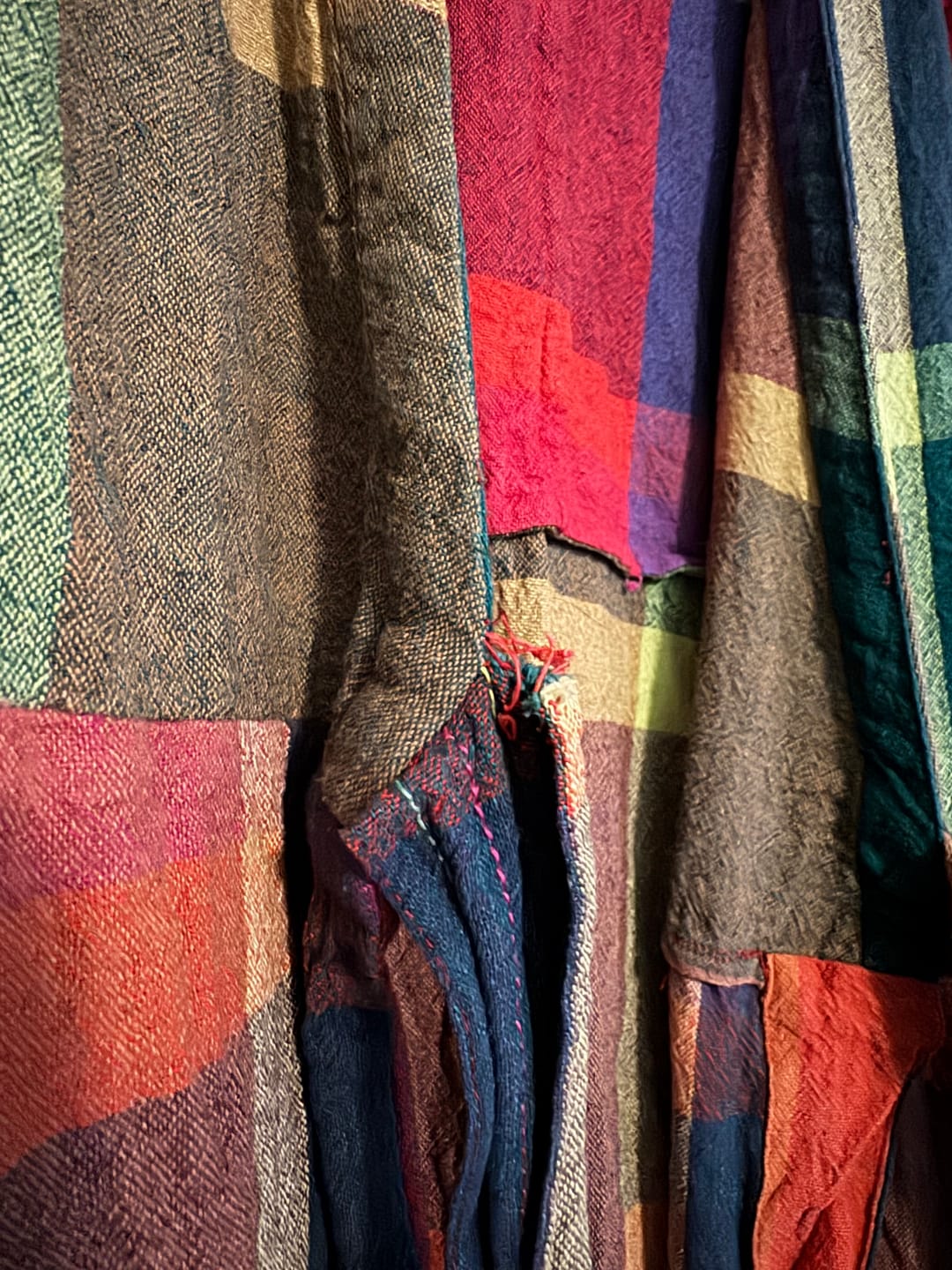 Customer photo review of TARA WRAP DRESS | MADRAS CHEX
