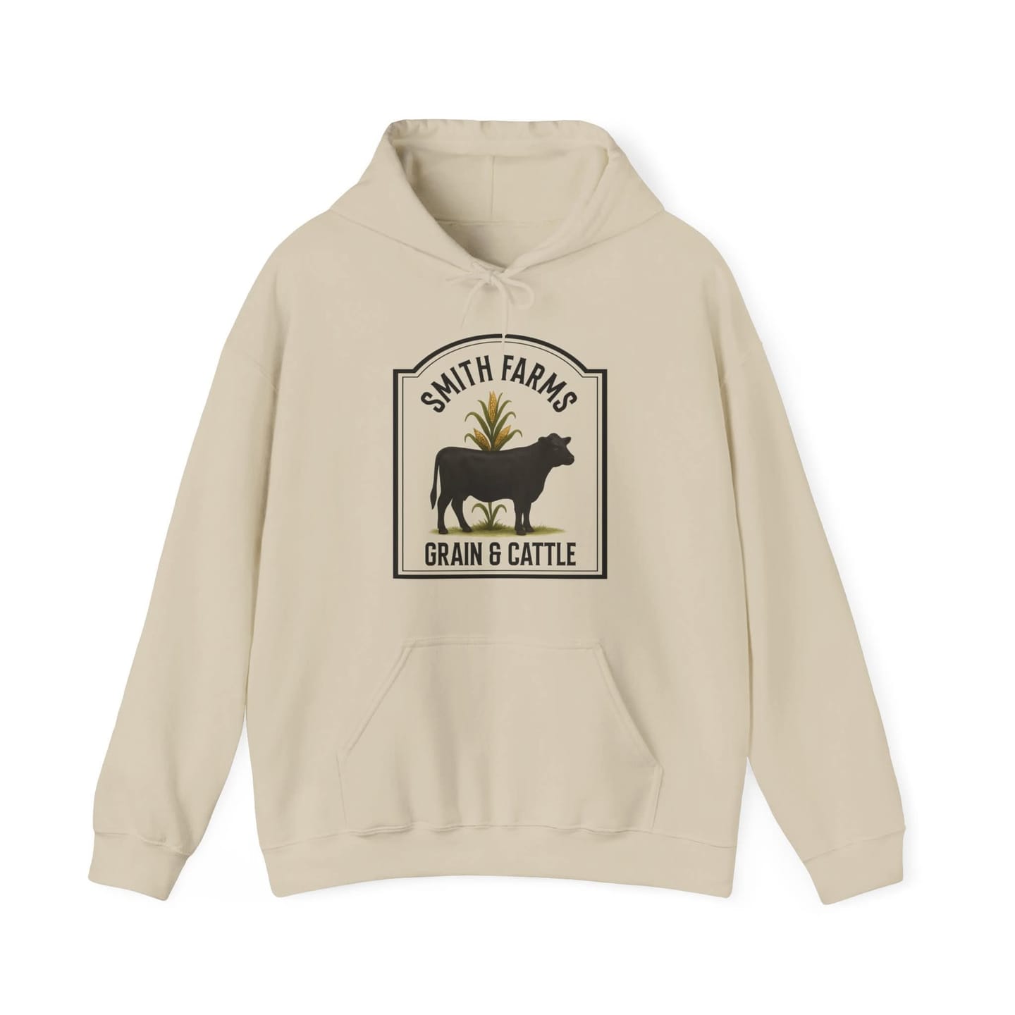 Customer photo review of CATTLE FARM CUSTOM HOODIE C2